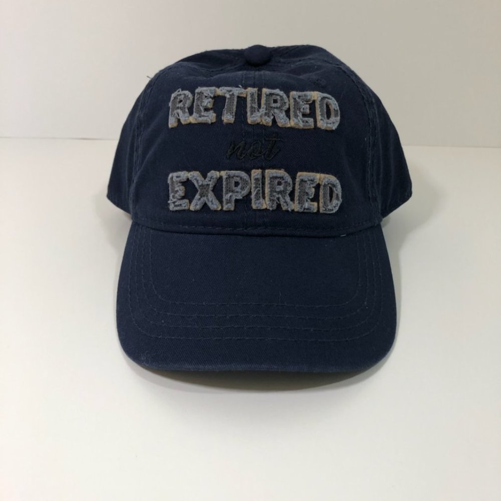 Baseball Hat Retired Not Expired